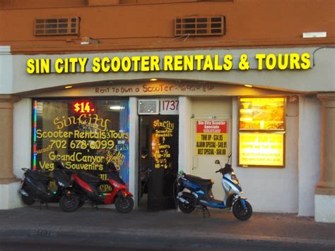 sin city scooter rentals & tours